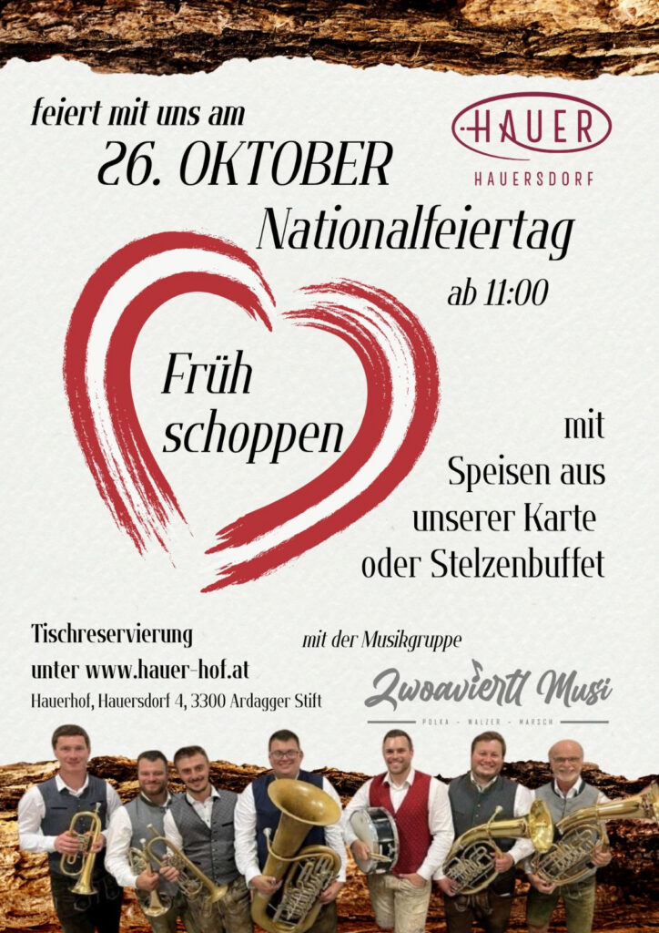 Nationalfeiertag – Frühschoppen