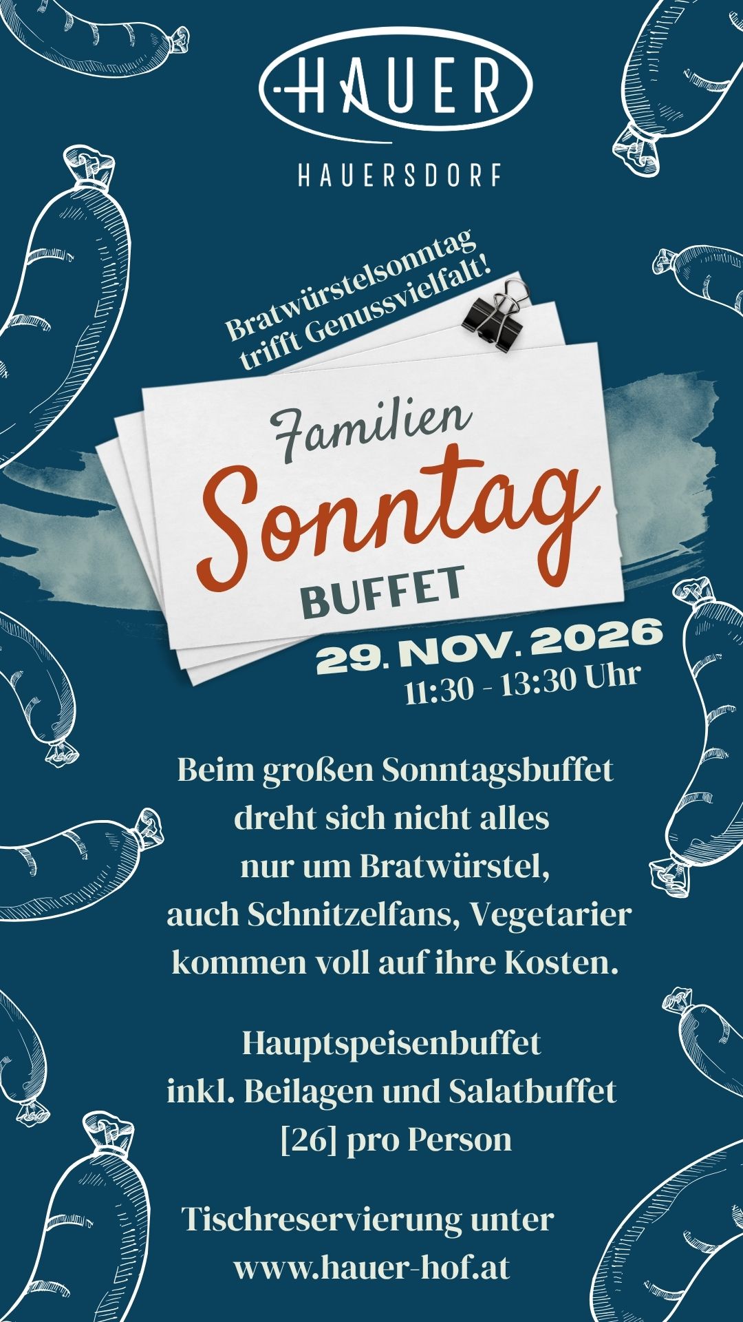 Bratwürstlsonntag